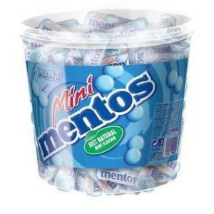 Mint chewy drages mentos 280g