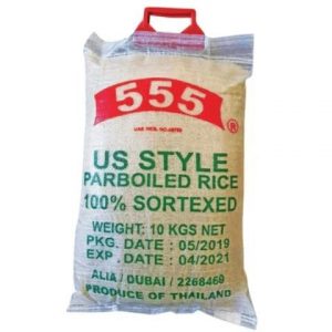 555 US Style Parboiled Rice 1kg
