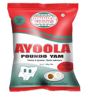 Ayoola Poundo Yam Flour 1.8kg