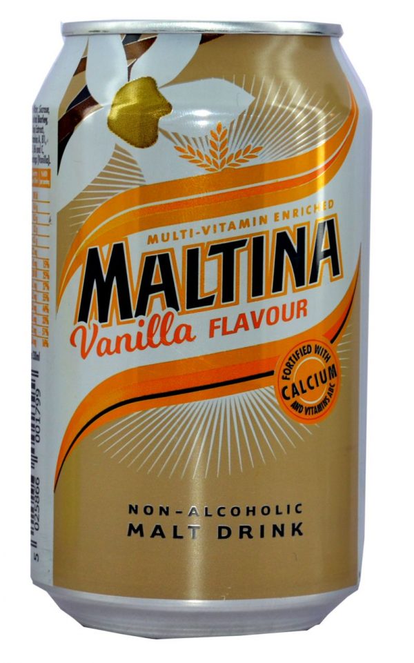 Maltina Vanilla Flavour x 24 cans