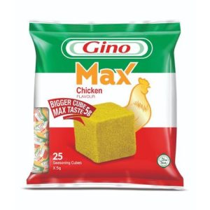 Gino Max Chicken Maggi Seasoning Cubes 5g x 25 Cubes