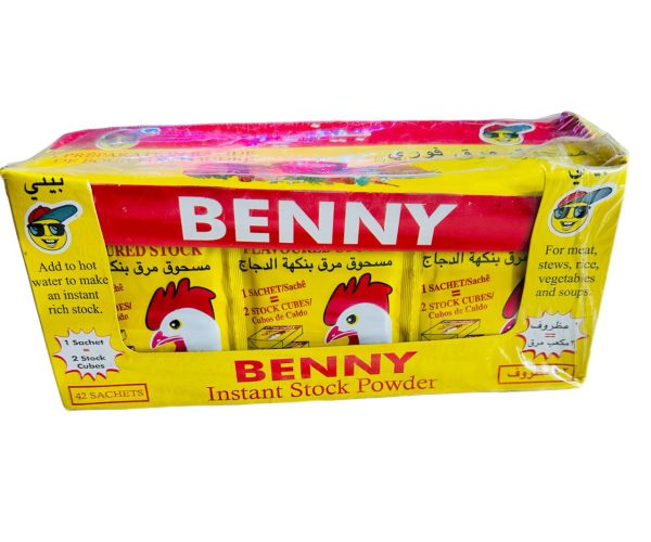 Benny Powdered Chicken Flavoured Stock x 42 Satchets