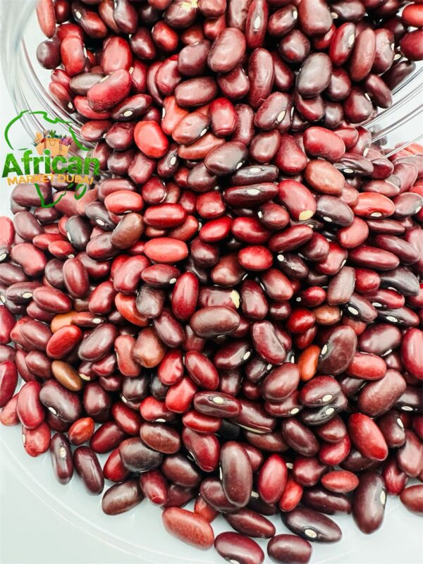 Organic Dark Red Kidney Beans- Fiber & Protein rich, Raw, Non-GMO, Vegan 1kg - Image 2