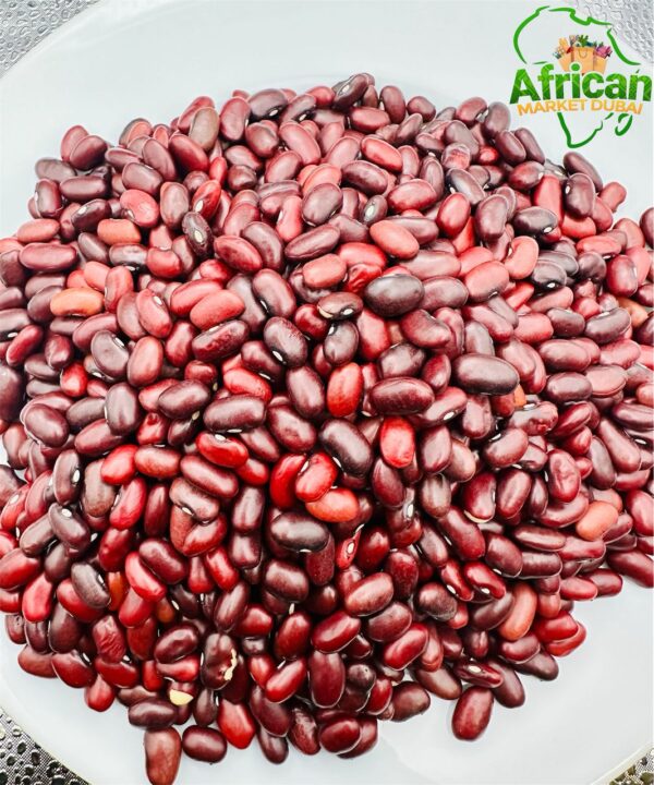 Organic Dark Red Kidney Beans- Fiber & Protein rich, Raw, Non-GMO, Vegan 1kg