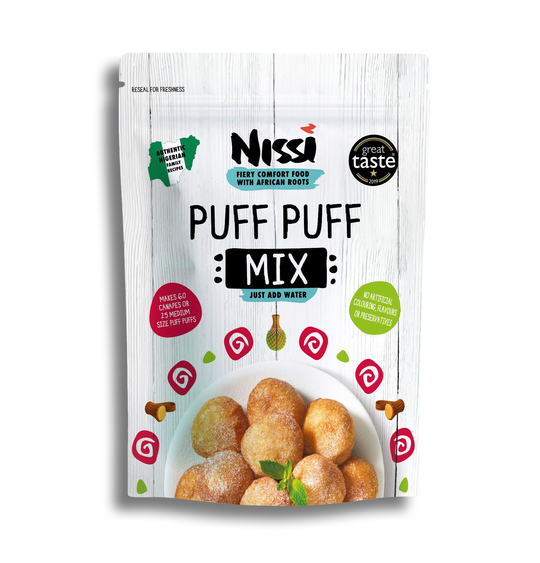 NISSI Puff Puff Mix 725g - Image 2