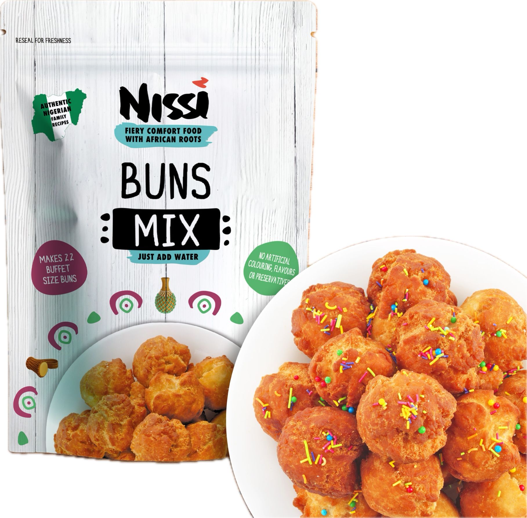 NISSI Buns Mix – 665g
